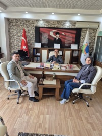 TTO Müdürü Öğretim Görevlisi Dr. Mahmut SARI'dan  Enstitümüze Ziyaret 