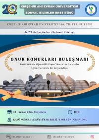 Üniversitemiz 20. Yıl Etkinlikleri (Onur Konukları Buluşması)