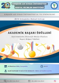 Üniversitemiz 20. Yıl Etkinlikleri (Akademik Başarı Ödülleri)